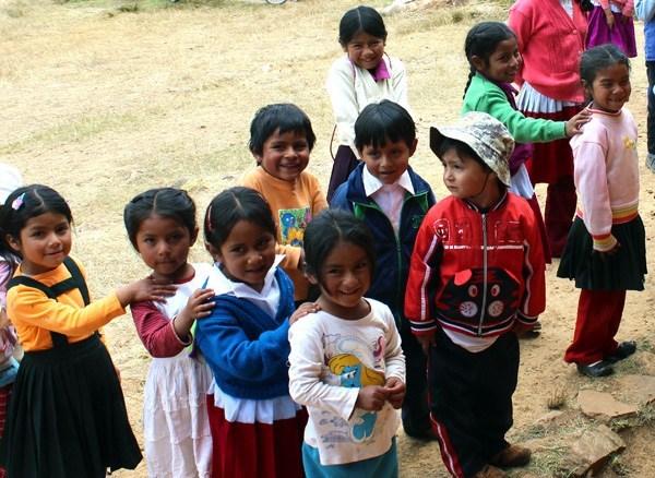 Kids of Cajamarca school