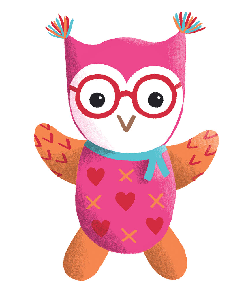 Organic Cotton Owl Stuffed Animals