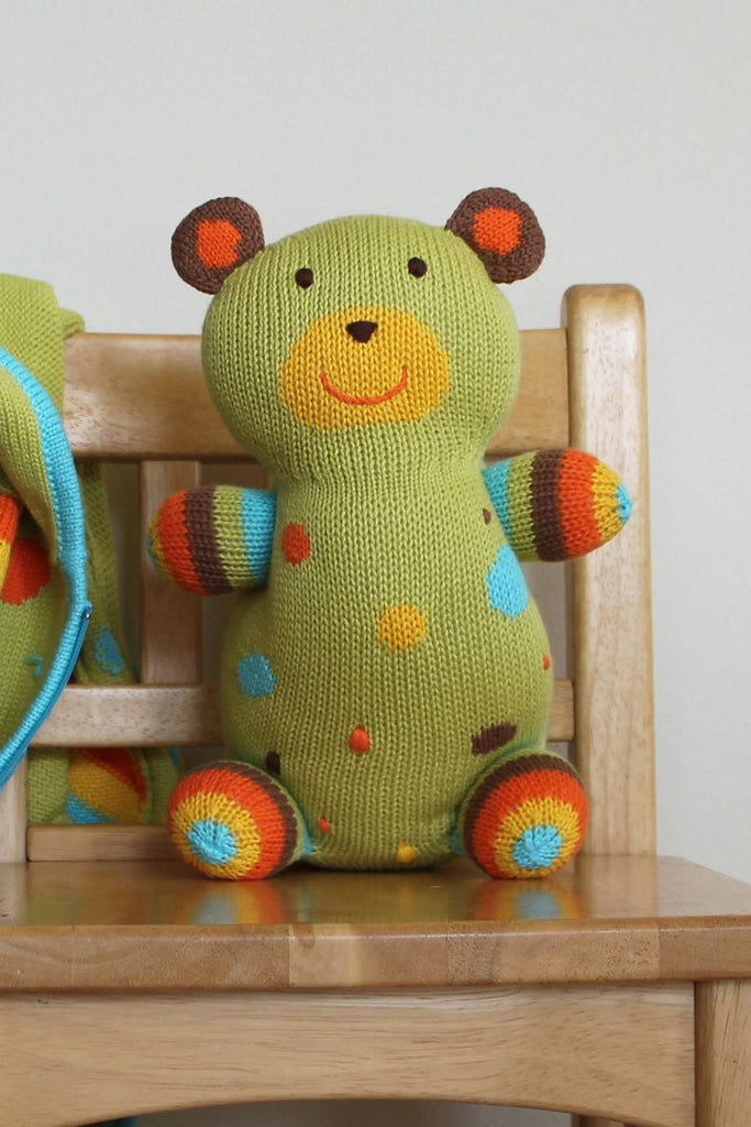 Organic Cotton Stuffed Animal - Teddy Bear
